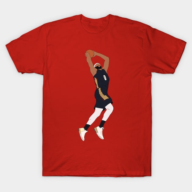 DeMarcus Cousins Dunk T-Shirt by rattraptees